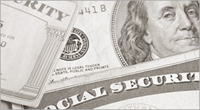 Photo illustration of Social Security Card