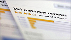 Customer review illustration