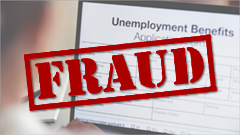 Unemployment Fraud Illustration