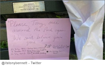 Tony Bennet memorial