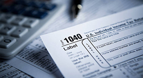 Tax form 1040